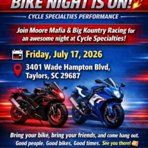 Suzuki Bike Night at Cycle Specialties Performance